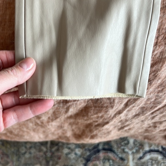 Zara Faux Leather Leggings - Picture 5 of 9